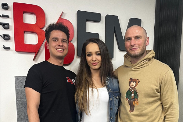 Tomáš Surový v BB FM Dopamín talkshow