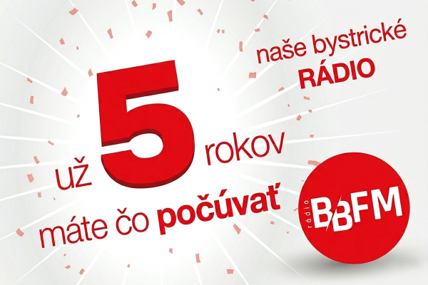 BB FM r&aacute;dio oslavuje piate v&yacute;ročie a hľad&aacute; nov&eacute; hlasy