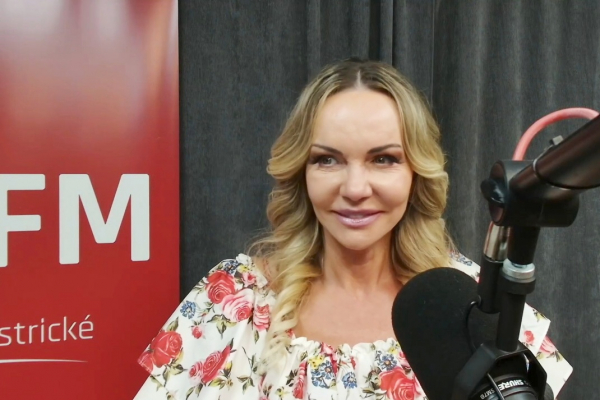 Monika Nemčoková v BB FM Dopamín talkshow